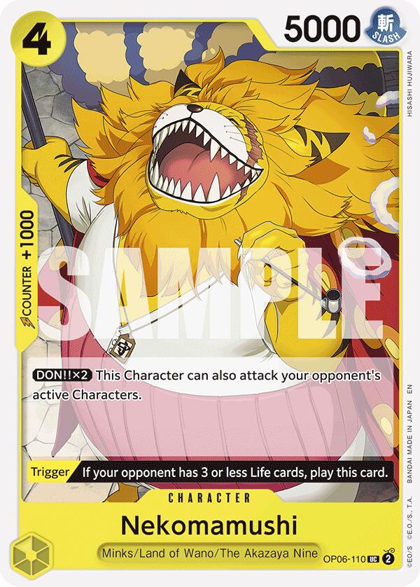 Nekomamushi (Reprint) [ST-28 - OP06-110]