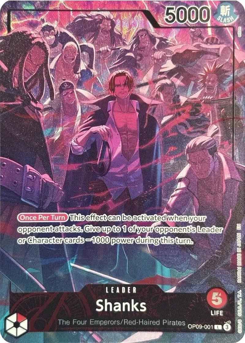 Shanks (English Version 2nd Anniversary Set) [OP-PR - OP09-001]