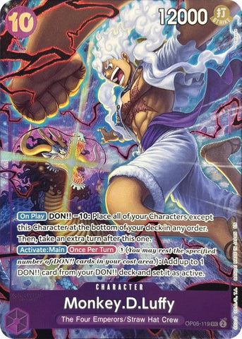 Monkey.D.Luffy (119) (English Version 2nd Anniversary Set) [OP-PR - OP05-119]
