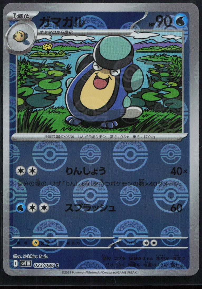 Palpitoad - 023/086 (Poke Ball Pattern)