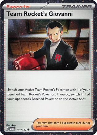 Team Rocket's Giovanni (Cosmos Holo) (174) [Miscellaneous Cards & Products] Holofoil - Uncommon