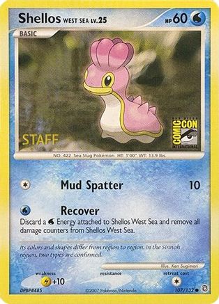 Shellos West Sea (SDCC 2007 Staff) (107) [Miscellaneous Cards & Products] - Common
