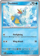 Ducklett (025) [SV White Flare] Reverse Holofoil - Common