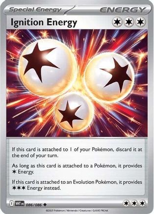 Ignition Energy (086) [SV White Flare] Reverse Holofoil - Uncommon