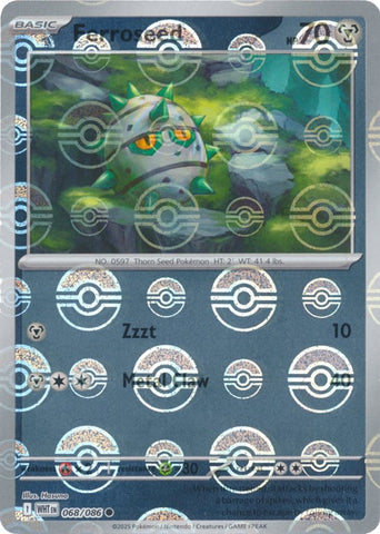 Ferroseed (Poke Ball Pattern)
