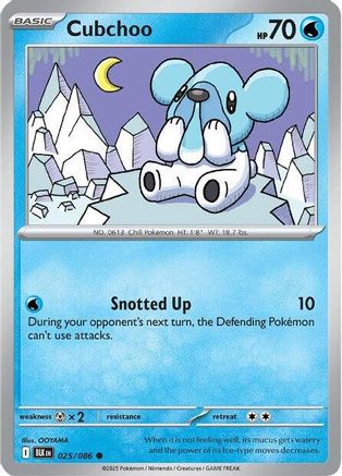 Cubchoo (025) [SV Black Bolt] Reverse Holofoil - Common