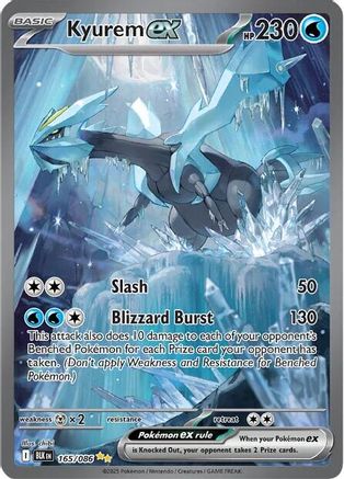 Kyurem ex (165/086) [SV Black Bolt] Holofoil - Special Illustration Rare