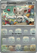 Cinccino (Master Ball Pattern) (076) [SV Black Bolt] Holofoil - Uncommon