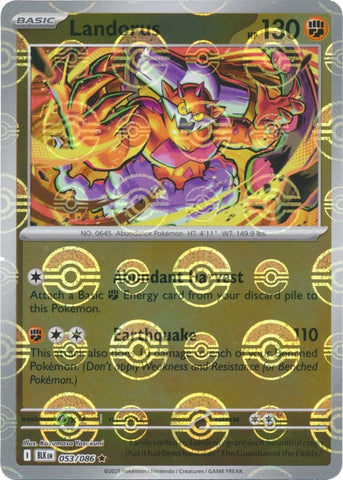 Landorus (Poke Ball Pattern)