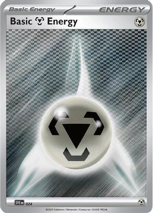 Basic Metal Energy (024) [SVE Scarlet & Violet Energies] Reverse Holofoil - Common