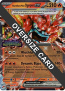 Hearthflame Mask Ogerpon ex (Twilight Masquerade Stamp) (040) [Jumbo Cards] Holofoil - Double Rare