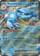 Blastoise ex (Stellar Crown Stamp) (030) [Miscellaneous Cards & Products] Holofoil - Double Rare