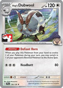 Hop's Dubwool (136/159) [Prize Pack Series Cards] - Rare