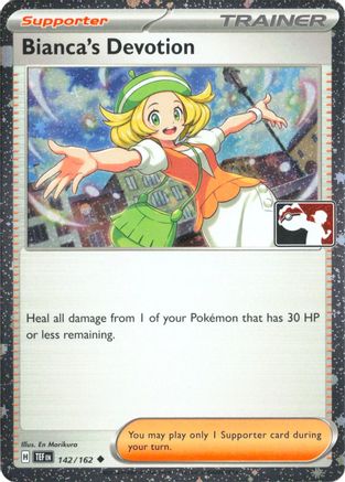 Bianca's Devotion (Cosmos Holo) (142/162) [Prize Pack Series Cards] Holofoil - Uncommon