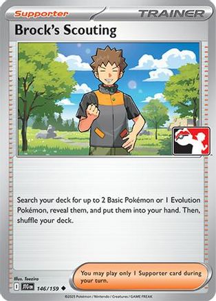 Brock's Scouting (146/159) [Prize Pack Series Cards] - Uncommon