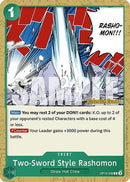 Two-Sword Style Rashomon (OP12-038) - Legacy of the Master Release Event Cards