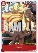 Shiki (OP12-005) - Legacy of the Master Release Event Cards