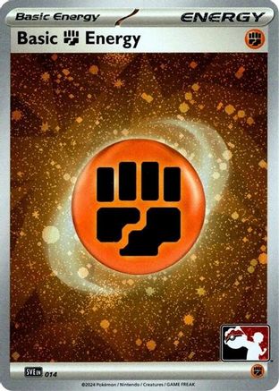 Basic Fighting Energy (Cosmos Holo) (014) [Prize Pack Series Cards] Holofoil - Common