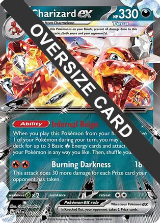 Charizard ex (054/091) [Jumbo Cards] Holofoil - Double Rare