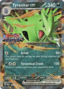 Tyranitar ex (Prismatic Evolutions Stamp)
