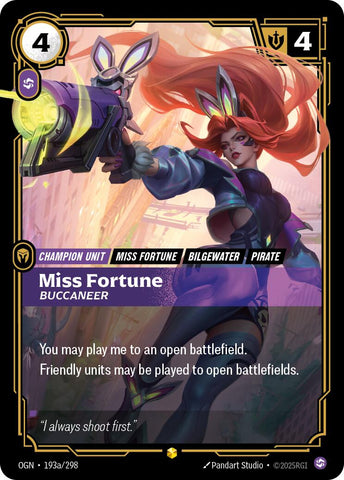 Miss Fortune - Buccaneer (Alternate Art)