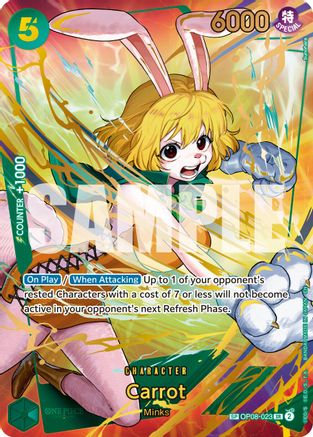 Carrot (SP) (OP08-023) - Premium Booster -The Best- Vol. 2 Foil