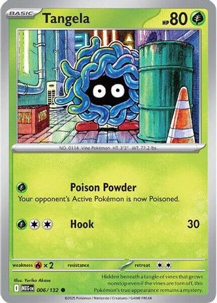 Tangela (006) [ME01 Mega Evolution] Reverse Holofoil - Common