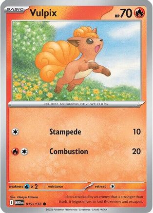 Vulpix (019/132) [ME01 Mega Evolution] - Common