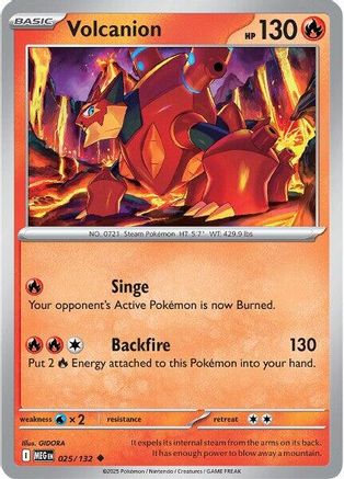 Volcanion (025) [ME01 Mega Evolution] - Uncommon