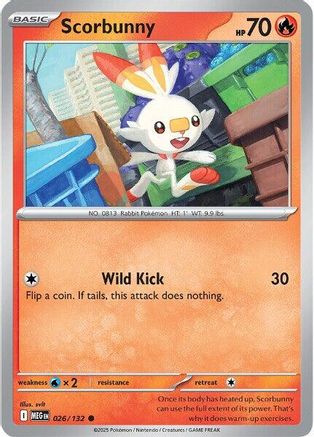Scorbunny (026) [ME01 Mega Evolution] - Common