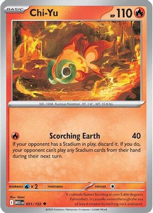Chi-Yu (031) [ME01 Mega Evolution] - Uncommon
