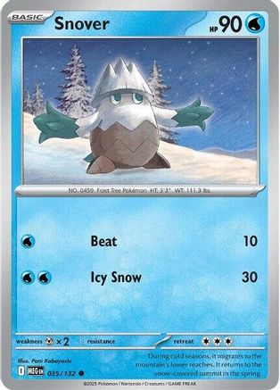 Snover (035/132) [ME01 Mega Evolution] - Common