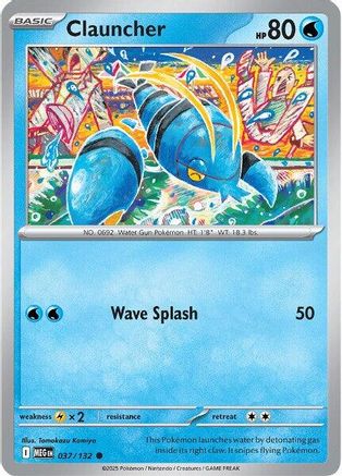 Clauncher (037) [ME01 Mega Evolution] - Common