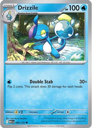 Drizzile (040) [ME01 Mega Evolution] Reverse Holofoil - Common