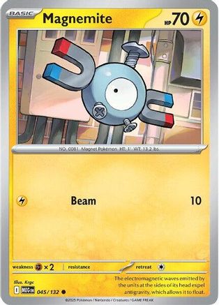 Magnemite (045) [ME01 Mega Evolution] Reverse Holofoil - Common