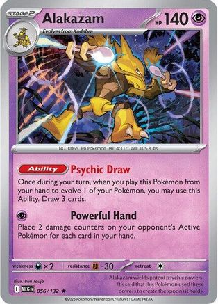 Alakazam (056) [ME01 Mega Evolution] Reverse Holofoil - Rare