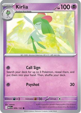 Kirlia (059) [ME01 Mega Evolution] - Common