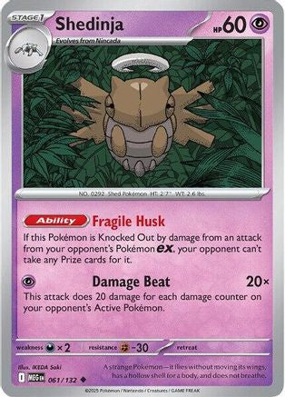 Shedinja (061/132) [ME01 Mega Evolution] - Uncommon