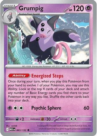 Grumpig (063) [ME01 Mega Evolution] - Uncommon