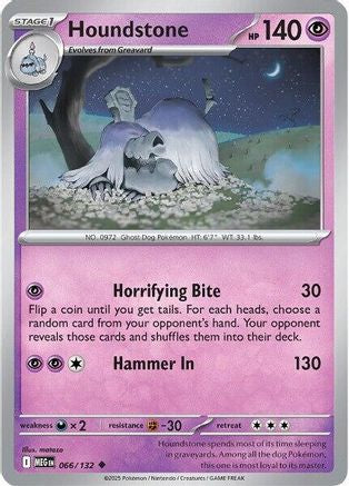 Houndstone (066/132) [ME01 Mega Evolution] - Uncommon