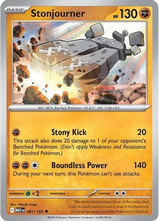 Stonjourner (081) [ME01 Mega Evolution] - Uncommon
