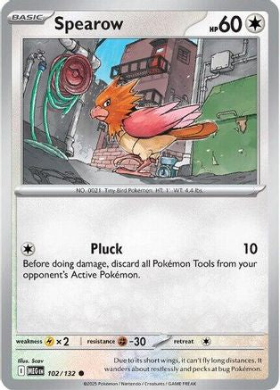 Spearow (102/132) [ME01 Mega Evolution] - Common