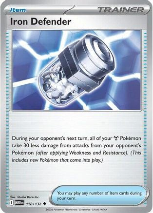 Iron Defender (118) [ME01 Mega Evolution] - Uncommon