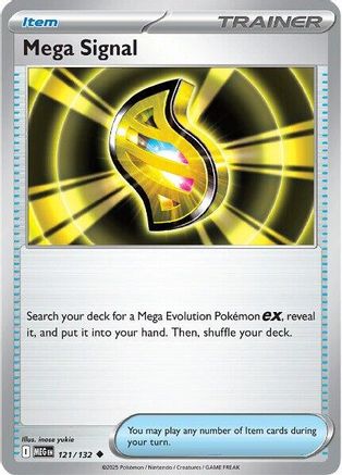 Mega Signal (121/132) [ME01 Mega Evolution] - Uncommon