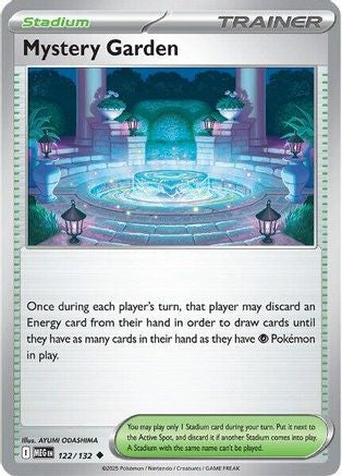 Mystery Garden (122/132) [ME01 Mega Evolution] Reverse Holofoil - Uncommon