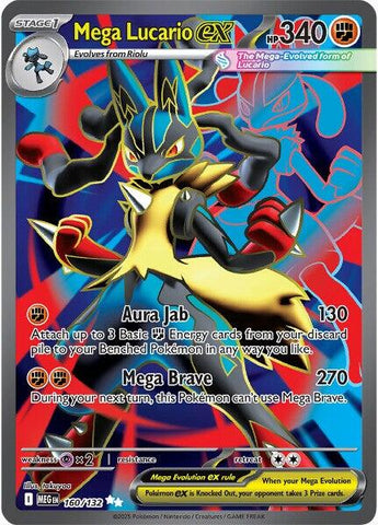 Mega Lucario ex - 160/132