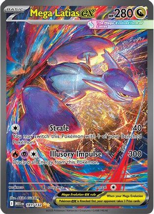 Mega Latias ex (181/132) [ME01 Mega Evolution] Holofoil - Special Illustration Rare