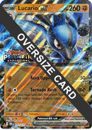 Lucario ex (Prismatic Evolutions Stamp) (051) [Jumbo Cards] Holofoil - Promo