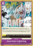 Gum-Gum Lightning (Reprint) (OP09-077) - Premium Booster -The Best- Vol. 2