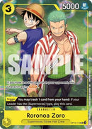 Roronoa Zoro (Learn Together Deck Set - Set Sail Event) (OP10-113) - One Piece Promotion Cards